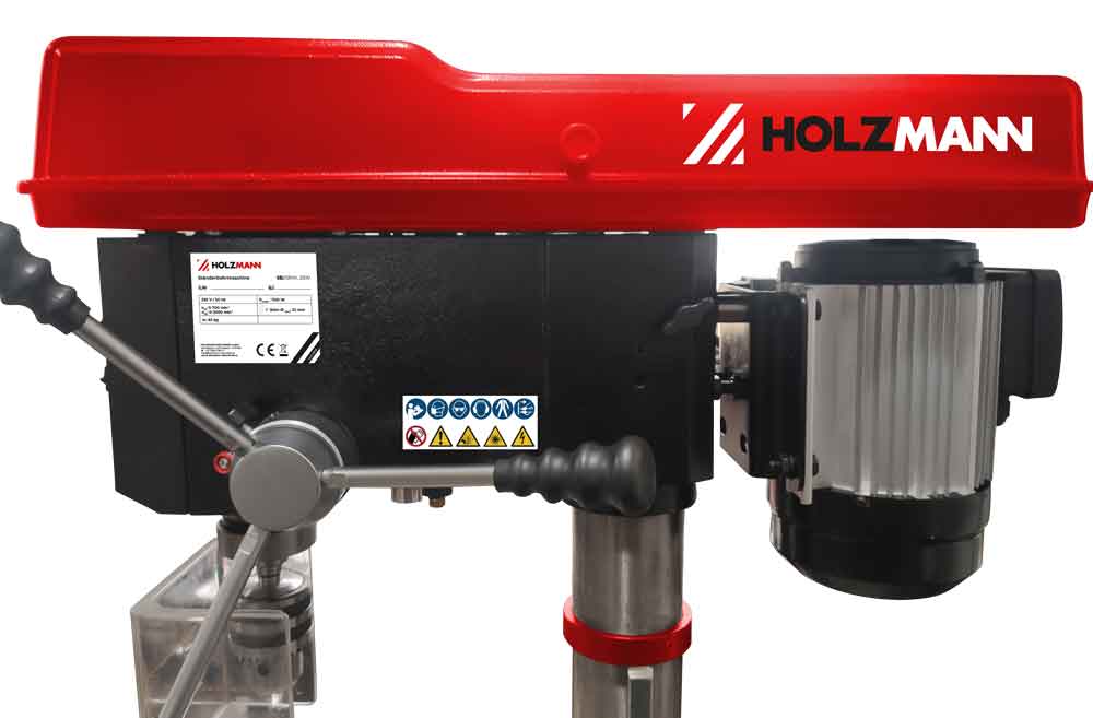 Holzmann SB253VH 400V hihnavetoinen pylväsporakone taajuusmuuttajalla
