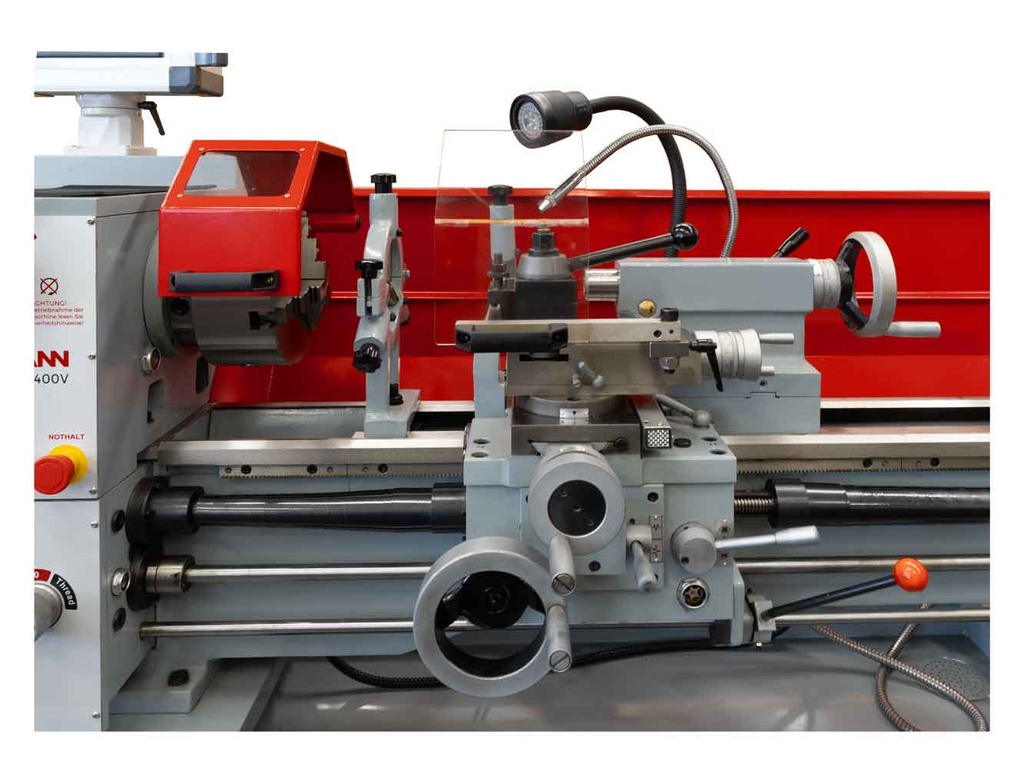 Holzmann ED1000SMART metallisorvi automaattisella syötönsäädöllä X- ja Z-akseleille