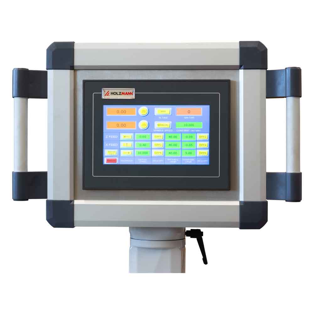 Holzmann ED1000SMART metallisorvi automaattisella syötönsäädöllä X- ja Z-akseleille