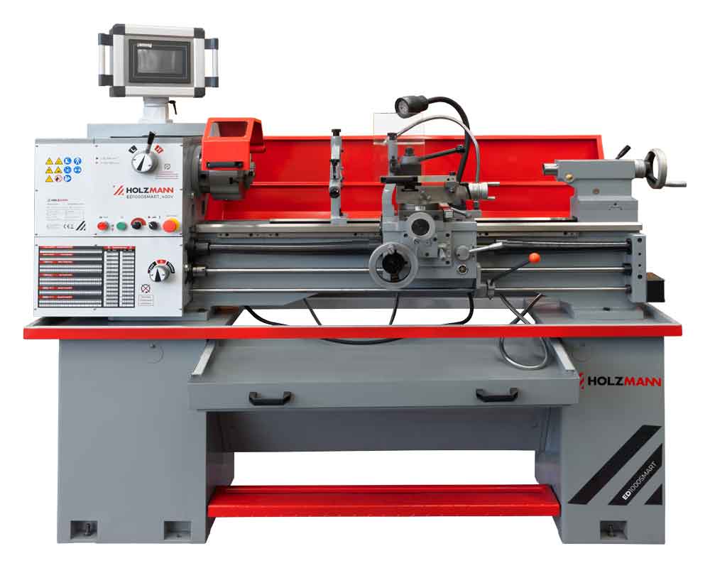 Holzmann ED1000SMART metallisorvi automaattisella syötönsäädöllä X- ja Z-akseleille