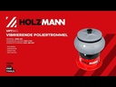 Holzmann VPT8KG värisevä kiillotusrumpu 8kg