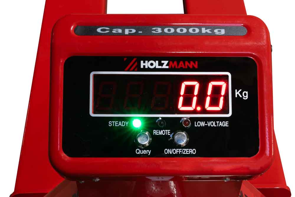 Holzmann HUB30KG 3000 kg punnitseva haarukkavaunu
