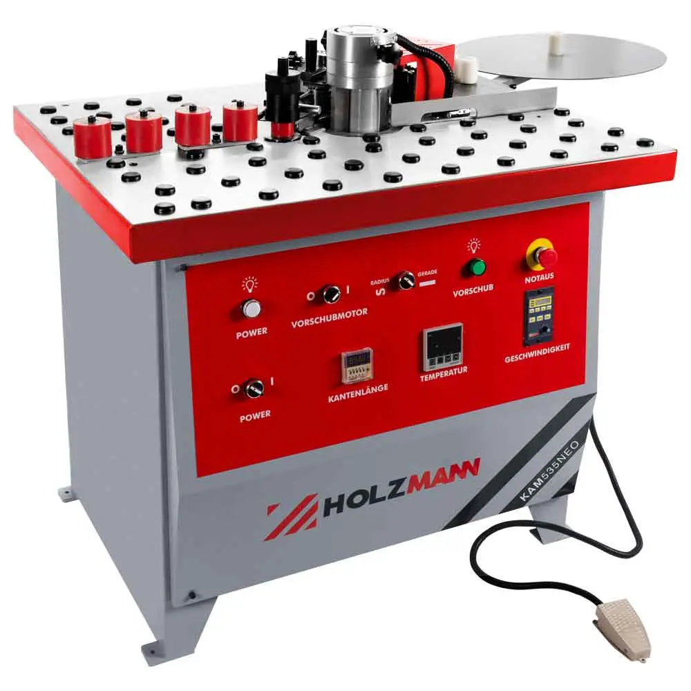 Holzmann KAM535NEO reunalistoituskone kaareville reunoille