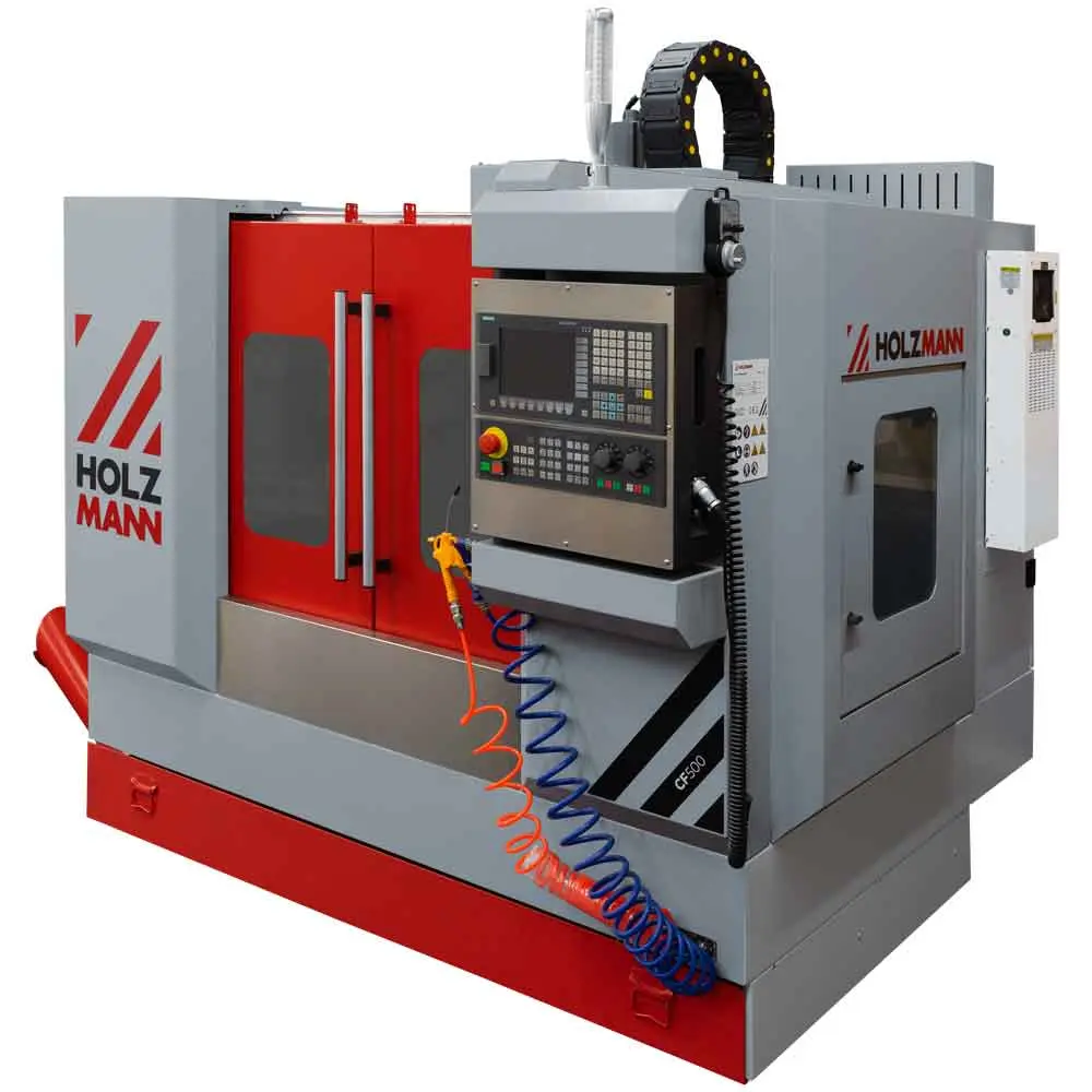 Holzmann CF500 CNC-jyrsin metallille