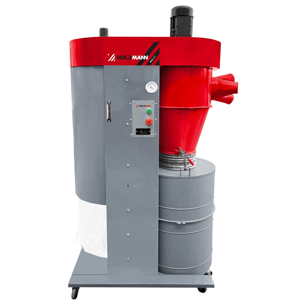 Holzmann RLE3000 400V puruimuri syklonilla