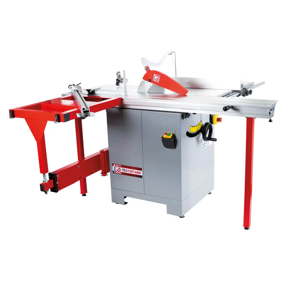 Holzmann TS315F1600 230V pöytäsaha liukupöydällä