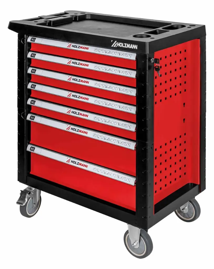 WW770W Työkaluvaunu työkaluilla