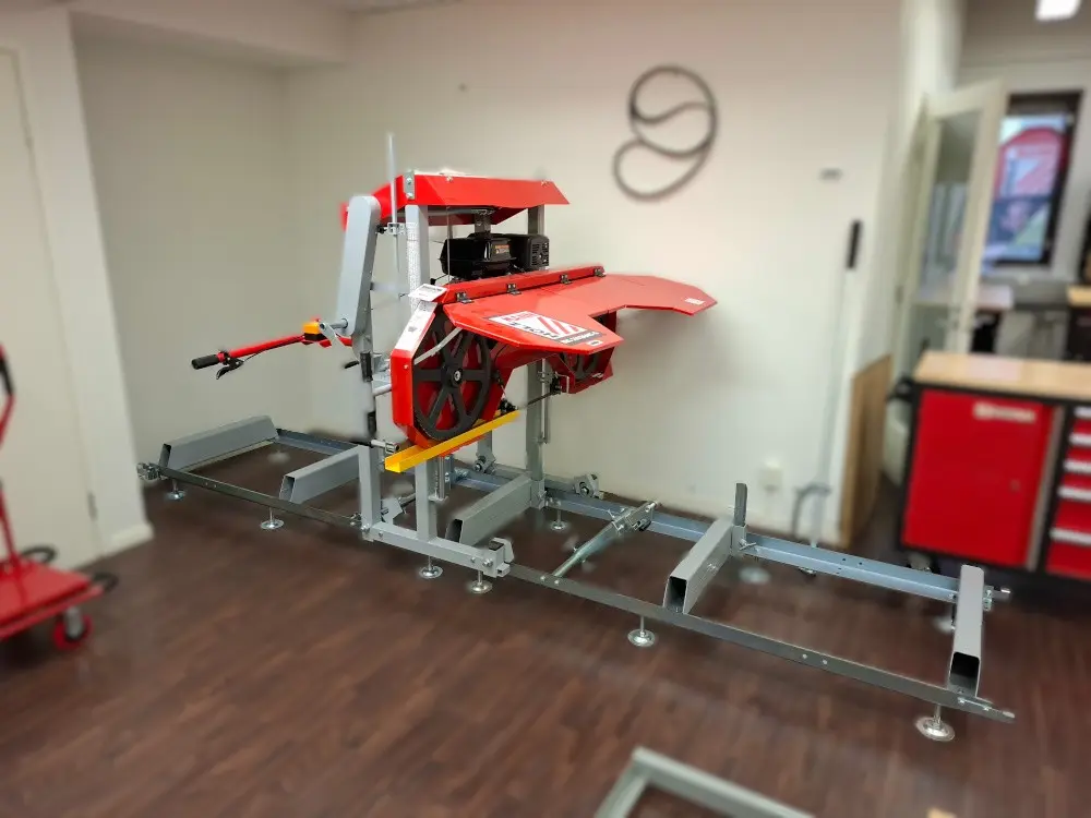 Holzmann BBS550SMART-G Polttomoottori Tukkivannesaha esittelykone