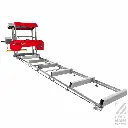 Holzmann BBS920PRO 400V tukkivannesaha sähköisellä syötöllä