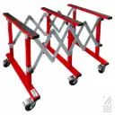 Säädettävä ja kokoontaitettava siirtoalusta levyille KB100TRI