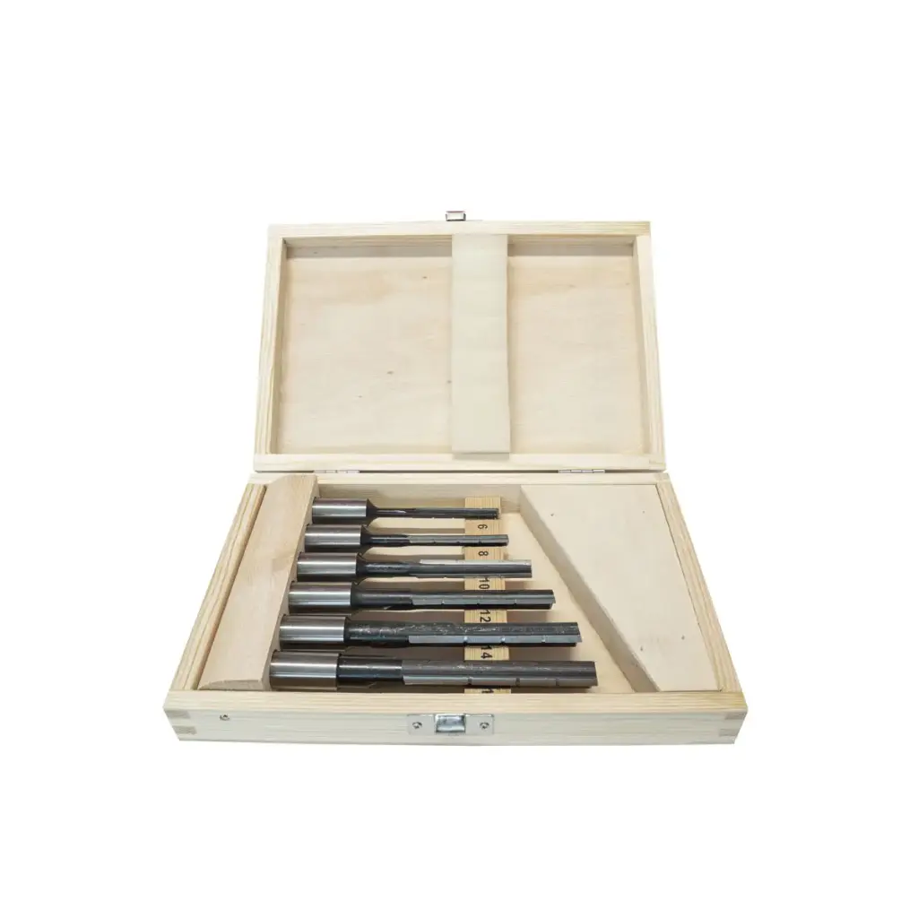 Pitkänreiänporan teräsarja Holzmann LL6TLGL (vasenk.)