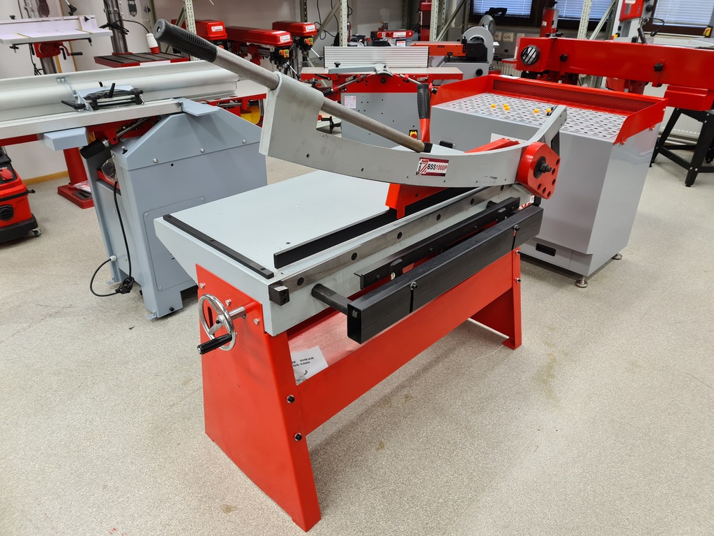 Holzmann BSS1000P kaarisakset integroidulla pöydällä esittelylaite