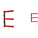 Seinään kiinnitettävä teline sahatavaralle HLR1