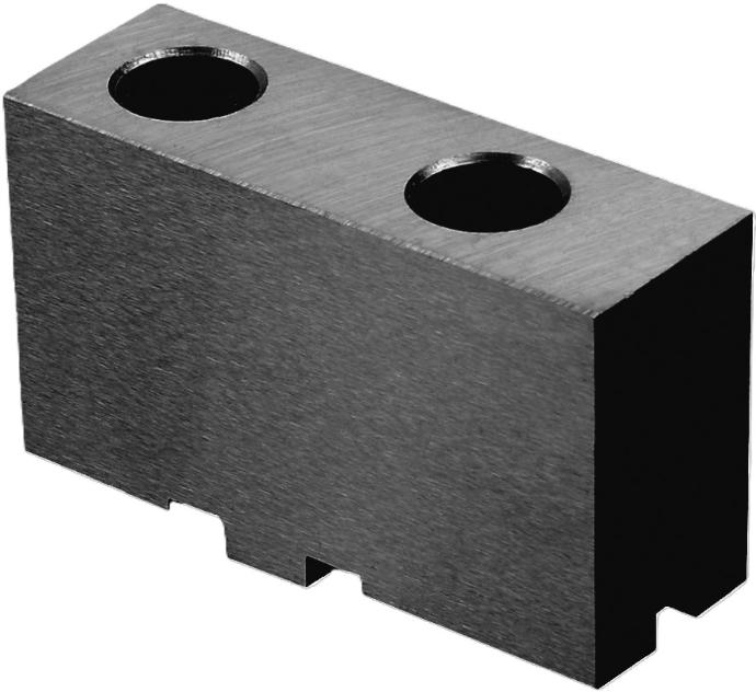 Pehmeät leuat etukiinnityksellä 125mm 3-leukapakkaan