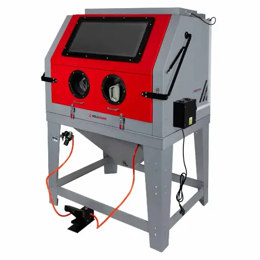 [SK990_230V] Holzmann SK990 hiekkapuhalluskaappi jalustalla ja pölynkerääjällä 825L/230V