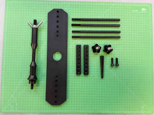 [RWM99MA] Moottoripyörän renkaan kiinnitysadapteri Zipperin RWM99 tasapainoituskoneeseen