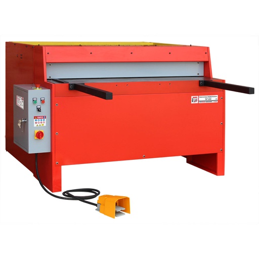 [TBS1250E3_400V] Holzmann TBS1250E3 motorisoitu ohutlevyleikkuri | Levyleikkuri 1250mm