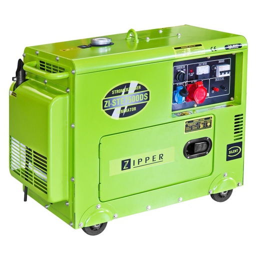 [ZI-STE7500DSH] Zipper STE7500DSH 5,0kW hiljainen voimavirta dieselgeneraattori