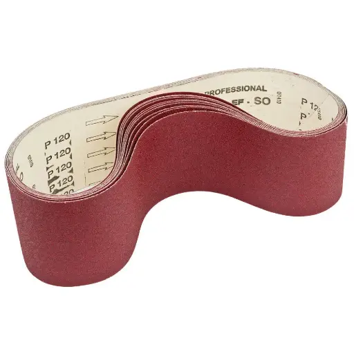 [SBM100PROSET] Hiomanauhasarja metallille 2000x100mm 1xK60 3xK80 3xK100 3xK120