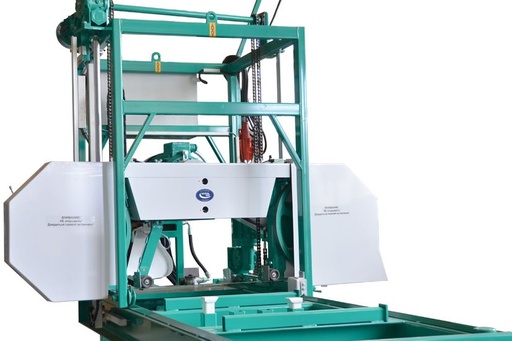 TEHNIKA ZBL-50H tukkivannesaha hydraulisella sahauspöydällä