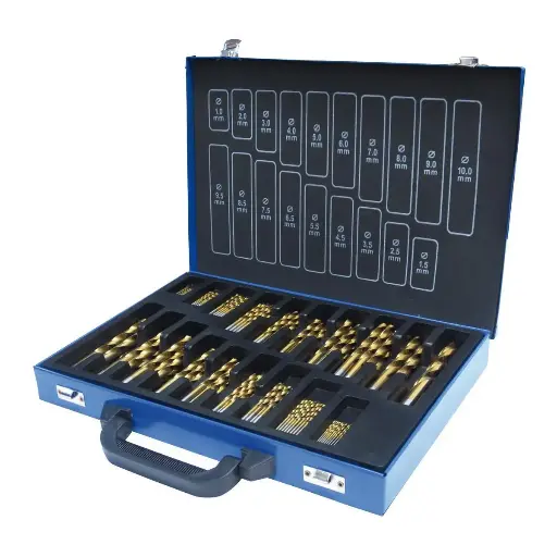 [SPS170TIN] Porasarja 1 - 10 mm TiN pinnoitetut 170kpl