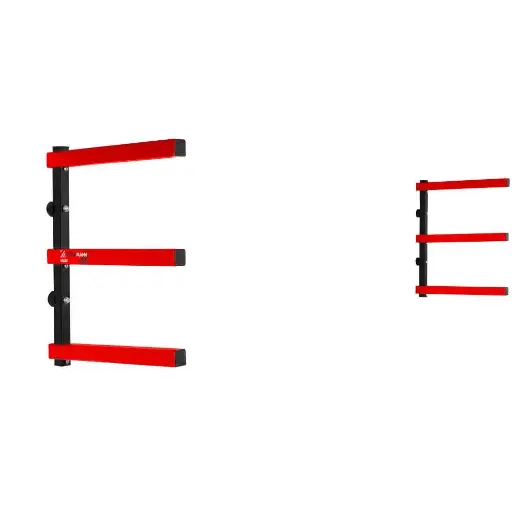 [HLR1] Seinään kiinnitettävä teline sahatavaralle HLR1
